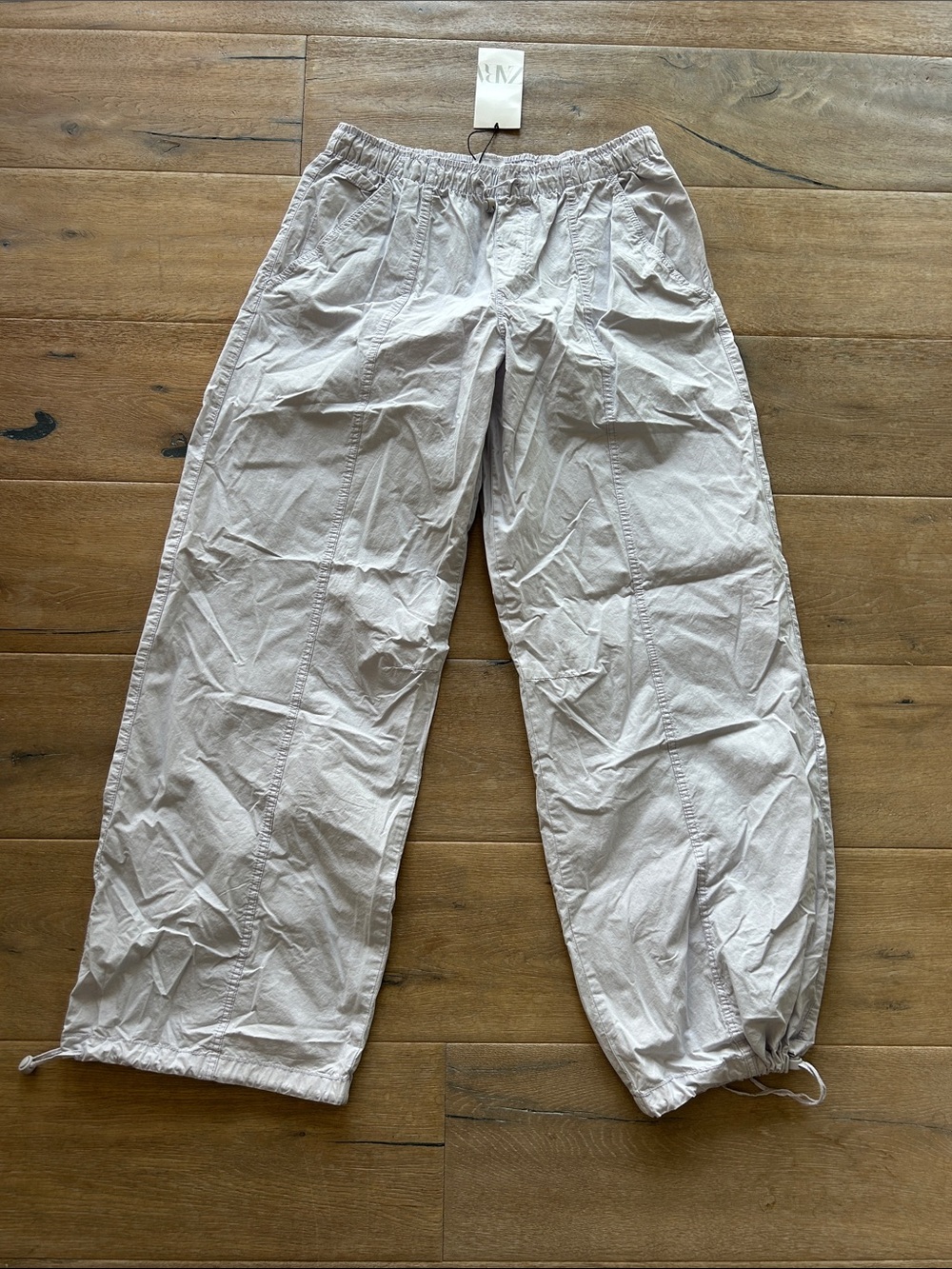 Zara Drawstring Hem Joggers